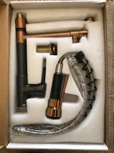 Crane-Tap Kitchen-Sink-Faucet Deck-Mounted Spring-Pull-Down Rose Cold-Water-Mixer Rozin
