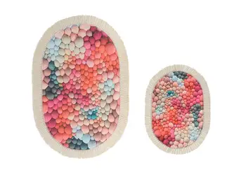 

Sea Stone Oval Bath Mat Set 2 Li