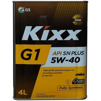 

Engine oil Kixx G1 SN plus 5W-40 4 l (w/B)