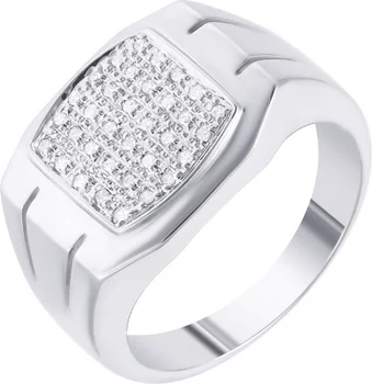 

Jay VI ring with diamonds in white gold
