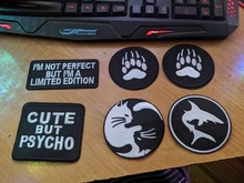 And Badges Alphabet Patches Clothing Stickers Embroidery Letters Appliques Iron-On Stripes