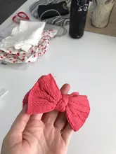 Accesorios para la cabeza para bebé recién nacido, cinta para el pelo de princesa con lazo grande, turbante, Jacquard, Color caramelo, 2019