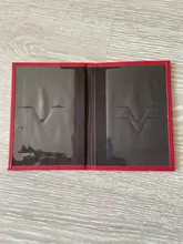 Pu-Leather-Covers Id-Holders Auto-Document-Insert Transparent for with PVC