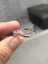 Anillo de compromiso de plata de ley 90% con diamantes de laboratorio para hombre y mujer, sortija de boda, regalo de joyas de fiesta, 925