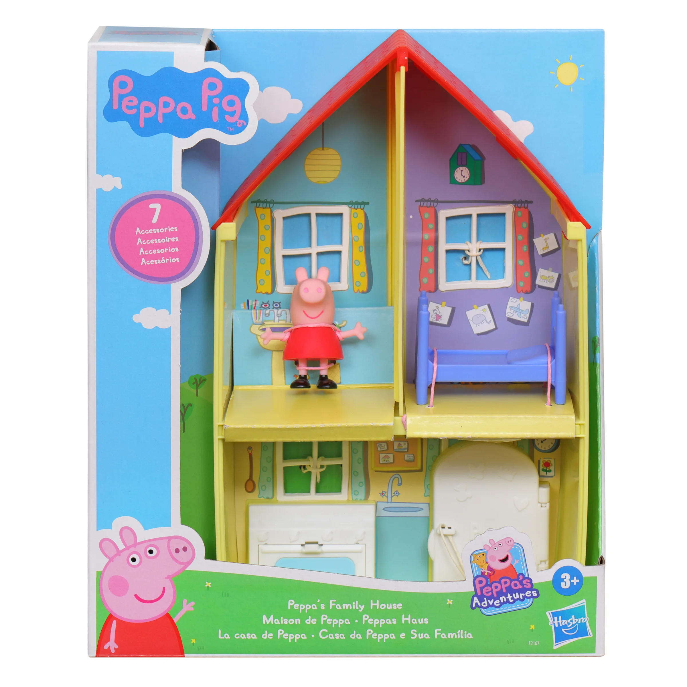 Peppa Pig de Férias com sua Família - F8082 - Hasbro - Real Brinquedos