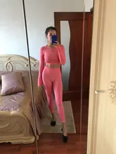 Yoga-Set Workout-Clothes Seamless Leggings Fitness-Crop-Top Sport-Suit Vital Gym Long-Sleeve