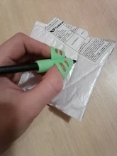 Lápiz para escribir para niños, soporte para bolígrafo de silicona para aprender a practicar, dispositivo para corregir postura, 3 uds.