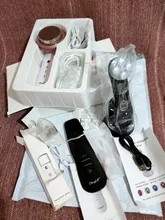 Skin-Scrubber Beauty-Device Cavitation Led-Light Slimming-Massager Face Ckeyin Ultrasonic