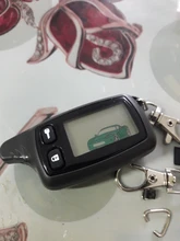 Funda llavero cubierta para Rusia alarma de coche de dos vías Tomahawk Tw9010 funda llavero para control remoto de alarma de coche de dos vías