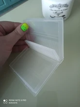 Caja de almacenamiento de plástico con 20 ranuras para broca de uñas, contenedor de cortadores para manicura, accesorios para uñas, herramienta artística