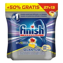 Посудомоечная машина lozenges Finish Quantum Lemon 27+ 13 моек