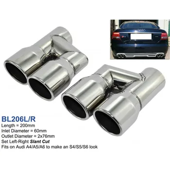 

Exhaust type Audi S4 S5 S6