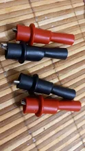 1 Pair Alligator Crocodile Test Clip Clamp For Multimeter Tester Probe New