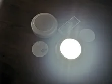 Under-Cabinets-Lights Wardrobe Sensor Led Dimmable Kitchen Touch Close Warm White Double-Color