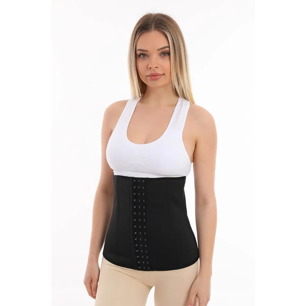 Waist Support Slimming Firming Latex Postpartum Latex Corset Waist and Belly Corset Shoulder Stand Up Slimming Corset