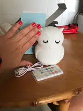 Bedside Lamp Dimmable-Timer Touch-Sensor Led-Night-Light Remote-Control Baby Rechargeable