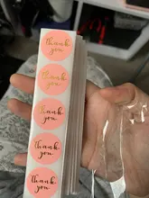 Papel de etiqueta bonito rosa/cada pegatina sellada, paquete de decoración de regalo de Navidad