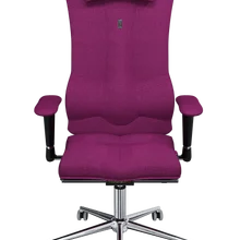 Офисное кресло KULIK SYSTEM ELEGANCE Розовый Компьютерное кресло Облегчение и комфорт для спины 5 зон контроля позвоночника