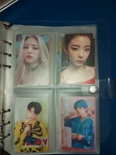 10 Uds PVC A5A6A7 de almacenamiento transparente tarjeta titular carpeta anillos Notebook 6 agujero bolsas documento postal Banco accesorios de planificador