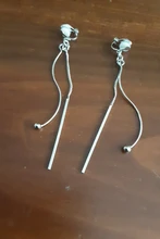 Encanto de moda creativo perla clip en pendientes lindo pendientes hechos a mano para auriculares joya clip