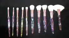 Makeup-Brushes-Set Powder Foundation Blush Eyebrow Crystal Eye-Shadow FLD Professional