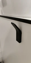 Robe Hook Bathroom Kitchen Black Hardware Rustproof for Coat Hanger