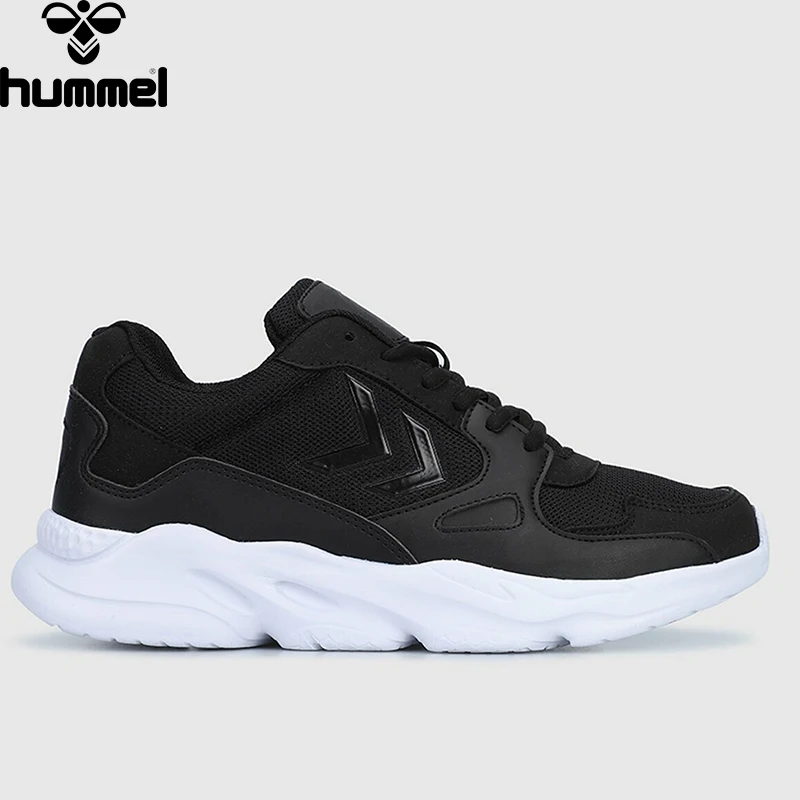 Hummel-Zapatillas Deportivas Hml Unisex, Calzado Original, Color Negro, 212640-2001