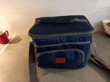 Bag Cooler Lunch-Box Outdoor Loncheras Picnic Insulated Termica Blue Red 15L for Car-Using