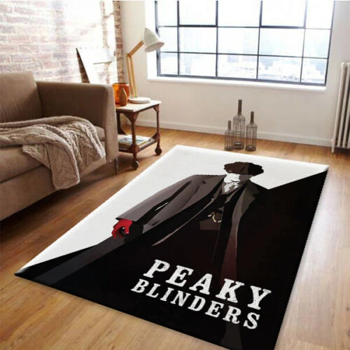 Tapis Peaky Blinders à motifs, tapis de sol antidérapant, tapis d