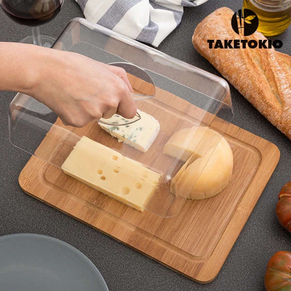 TakeTokio бамбуковое блюдо для сыра