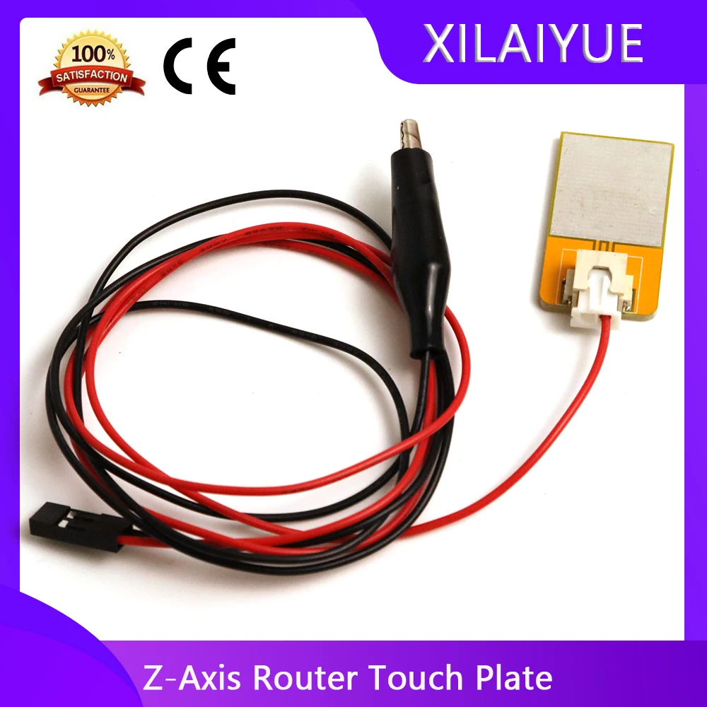 Cnc Engraving Machine Parts 1PCS Grbl Z Probe CNC Z-Axis Router Touch Plate Tool Setting Probe for 3018Pro/ 3018 Max for CNC DIY Engraving Machine