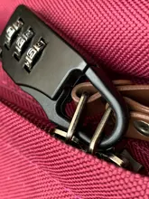 Mini candado de aleación portátil para equipaje de viaje al aire libre, mochila con cremallera, bolso de mano seguro, antirrobo, combinación de código, bloqueo de número