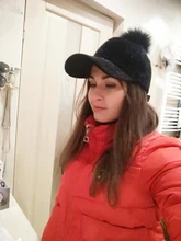 Baseball-Caps Snapback Hat Pompom Women New-Brand Casual YARBUU Adjustable for Faux-Fur