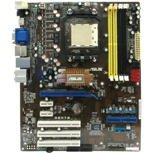 Мат. плата ASUS M3N78 (RTL) SocketAM2 GeForce 8200PCI-E SVGA DVI HDMI GbL SATA RAID ATX 4DDR2 Б/У | Компьютеры и офис