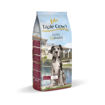 

TRIPLE CROWN Lovely Big Puppy protein-rich food for dogs Puppy or lactating or pregnant females-15Kg