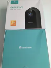 HeimVision-cámara de vídeo inalámbrica Greets CA1MQ 2K, timbre con visión más amplia, Audio bidireccional, visión nocturna, impermeable, cámara de seguridad 24/7