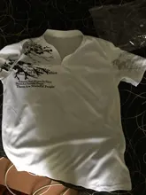 Dingshite-Camiseta de manga corta con cuello levantado para hombre, nueva moda