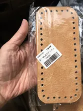 Planta de cuero redondo de alta calidad con agujeros, remache para tejer, bolso, bolsos de hombro tipo bandolera, accesorios