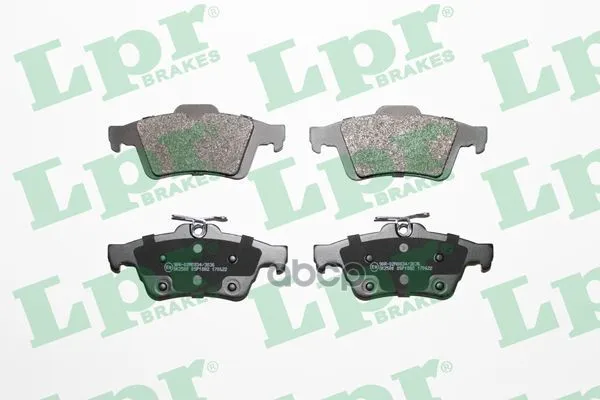Колодки Тормозные Ford Focus Ii/Iii/Mazda 3/Opel Vectra C/Volvo S40 Задние Lpr 05p1882 Lpr арт. 05P1882