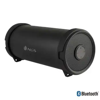 

Bluetooth speaker ngs roller flow mini-10w-fm radius-aux in - usb - bat. 1500mah