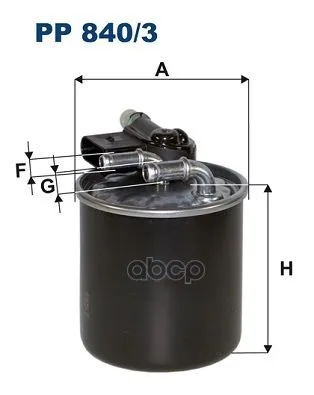 Фильтр Топливный Mercedes-Benz Filtron арт. PP8403