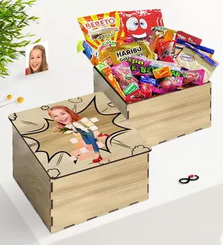 

Tailor-made In Wooden Box Lady Caricature Of Nostalgic Lezzetler Gift Seti-13