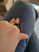 Anillos de gato negro de Anime para niños y niñas, joyería para disfraz, fiesta, regalo, estampado verde, esmalte, Pata de Gato