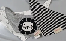 Bufanda de algodón orgánico para bebé, pañuelo de muselina para eructar, Bandana para recién nacido, niño, niña bebé, bufanda de invierno, babero impermeable, Uds.