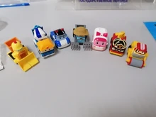 25 estilos Poli Robocar Corea niños juguetes Robot Poli Roy Haley Anime de figuras de acción de juguete coche para los niños mejor regalo