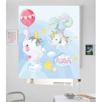 

Blind Iroa Digital Infant with name Sweet Elephants! ROLLER BLINDS TRANSLUCENT! (100X170)
