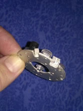 Yumiki-Conjunto de luces LED infrarrojas para cámaras CCTV, conjunto de 6 uds. De placas LED IR, Visión Nocturna (45mm de diámetro), color blanco