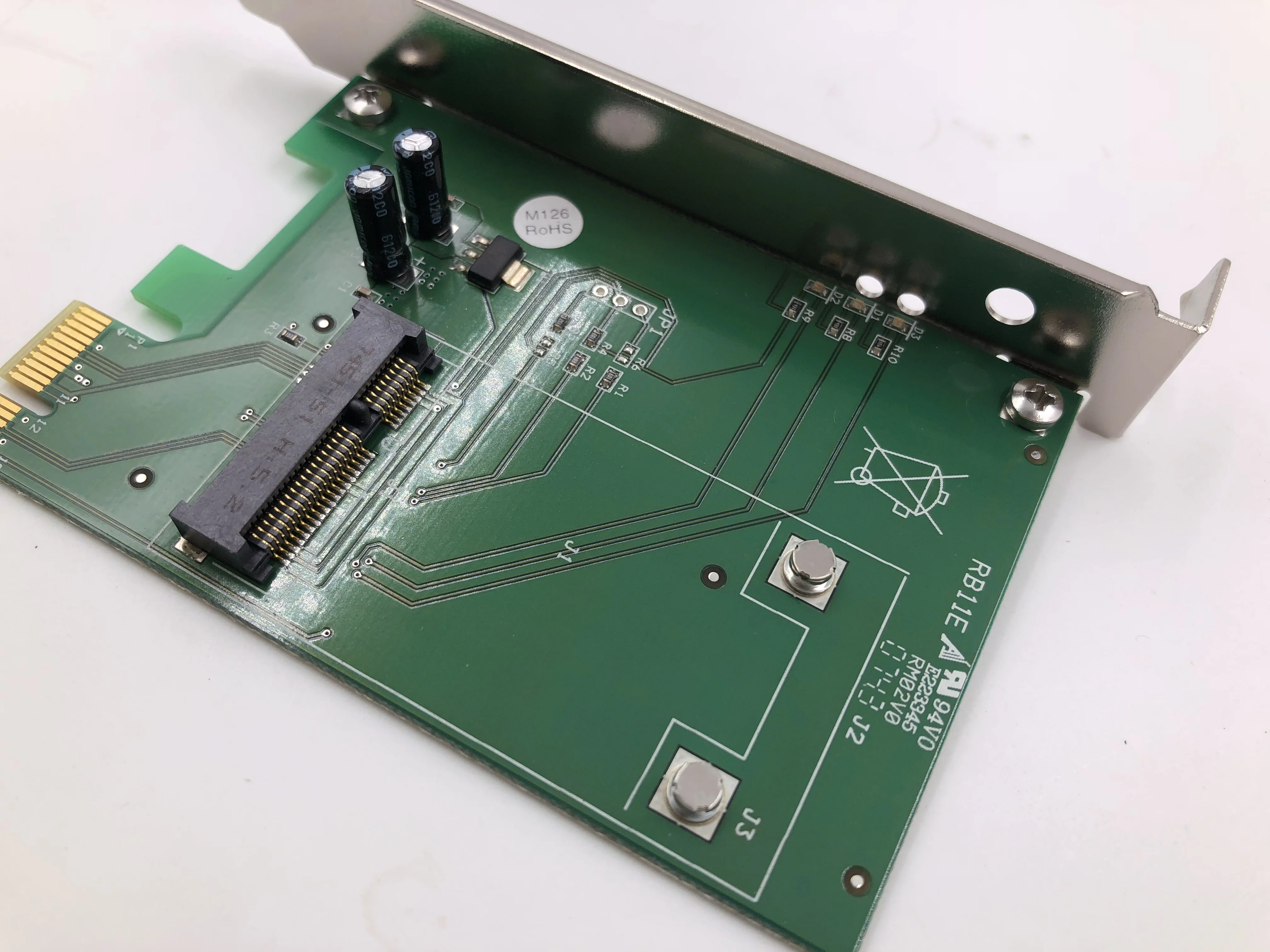 MikroTik RouterBOARD RB11e адаптер mPCIe do PCIe| |