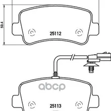 Колодки Тормозные Opel Movano/Renault Master 10-(Для Одинарных Шин) Задние Brembo P68063 Brembo арт. P68063