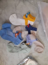 Calcetines blancos de algodón para niños y niñas, calcetín liso de verano, de 1 a 12 años, 5 par/lote, Calcetines de corte bajo primavera